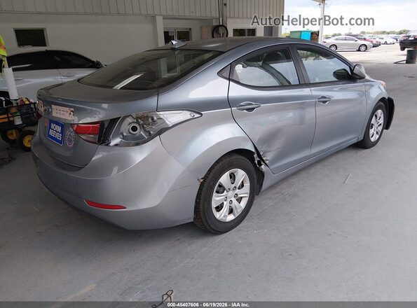 5NPDH4AEXGH742351 2016 HYUNDAI ELANTRA Green უკანა მარჯვენა