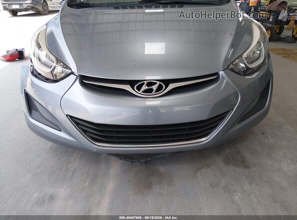 5NPDH4AEXGH742351 2016 HYUNDAI ELANTRA Green უკანა სალონის ხედი