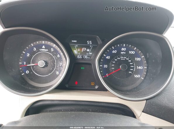 5NPDH4AEXGH761949 2016 HYUNDAI ELANTRA Коричневый Вид задних сидений