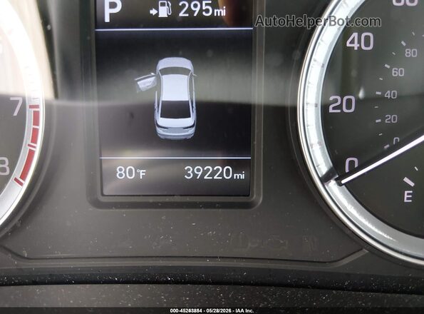 5NPE24AA1KH803470 2019 HYUNDAI SONATA Gray 