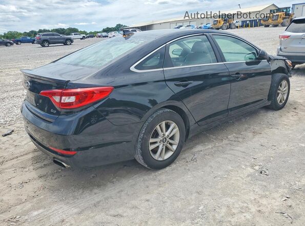 5NPE24AA4HH466995 2017 HYUNDAI SONATA Black უკანა მარჯვენა