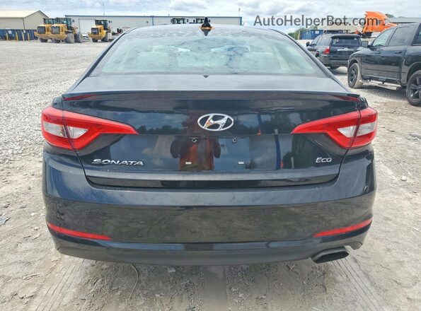 5NPE24AA4HH466995 2017 HYUNDAI SONATA Black უკანა ხედი