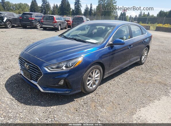 5NPE24AA4JH710568 2018 HYUNDAI SONATA Blue 