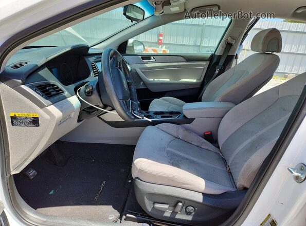 5NPE24AA5GH423815 2016 HYUNDAI SONATA White Widok wnętrza z przodu