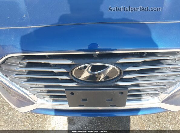 5NPE24AA5KH774281 2019 HYUNDAI SONATA Blue წინა ხედი