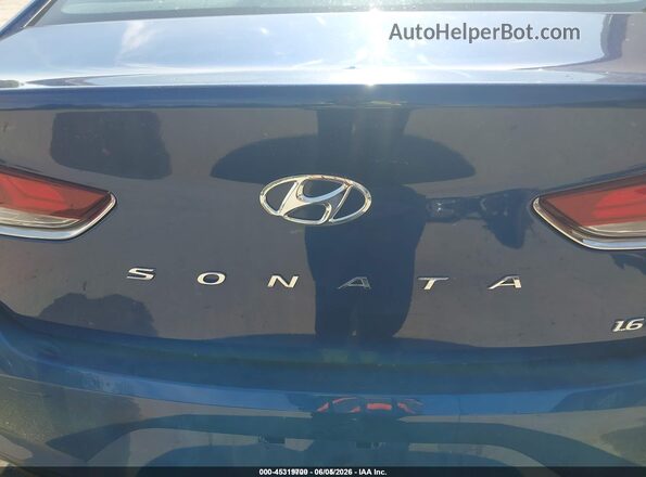 5NPE24AA5KH774281 2019 HYUNDAI SONATA Blue ხელსაწყოთა პანელის ხედი