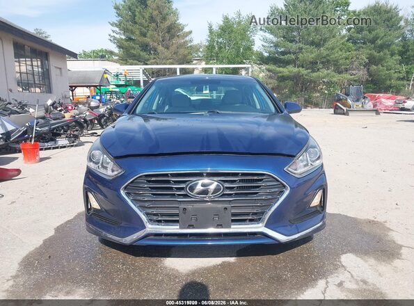 5NPE24AA5KH774281 2019 HYUNDAI SONATA Blue სალონის 360-გრადუსიანი ხედი