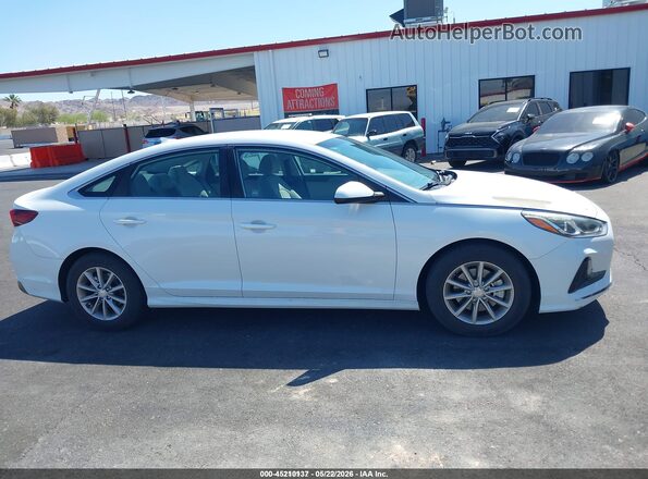 5NPE24AA8KH775280 2019 HYUNDAI SONATA White 