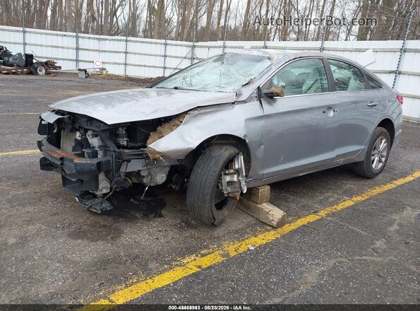 5NPE24AA9GH335124 2016 HYUNDAI SONATA Silver Front left