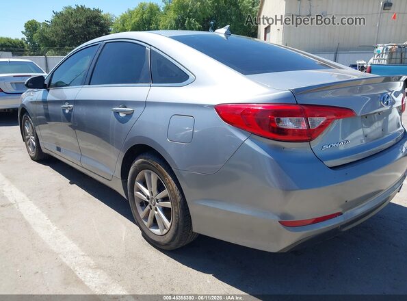 5NPE24AF0GH263743 2016 HYUNDAI SONATA Silver Rear left
