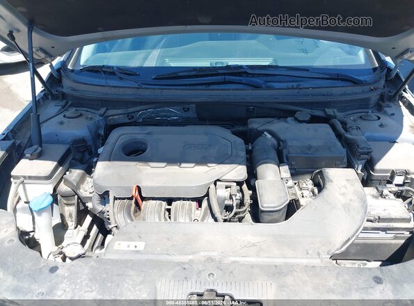 5NPE24AF0GH263743 2016 HYUNDAI SONATA Silver Rear view