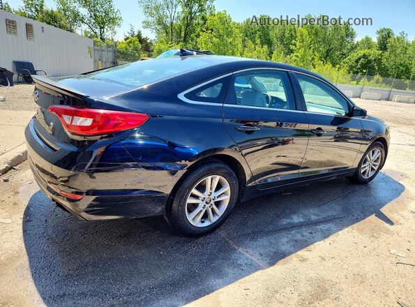 5NPE24AF0GH276749 2016 HYUNDAI SONATA Black 