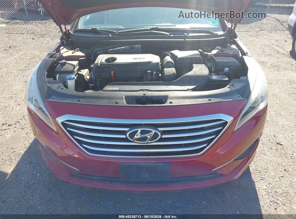 5NPE24AF0GH298105 2016 HYUNDAI SONATA Red 
