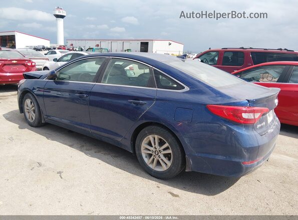 5NPE24AF0GH316277 2016 HYUNDAI SONATA Blue 