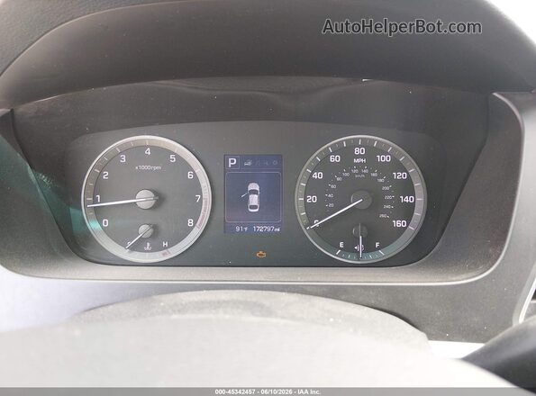 5NPE24AF0GH316277 2016 HYUNDAI SONATA Blue 