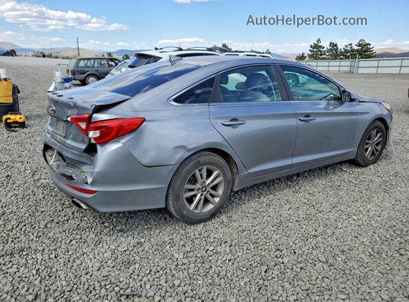 5NPE24AF0GH326971 2016 HYUNDAI SONATA Gray 
