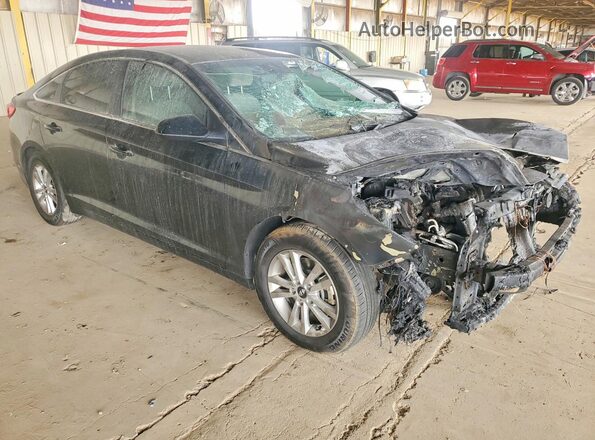 5NPE24AF0GH328445 2016 HYUNDAI SONATA Black 