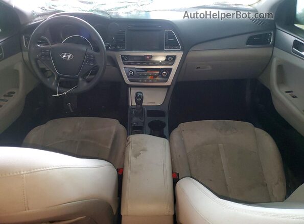 5NPE24AF0GH328445 2016 HYUNDAI SONATA Black 
