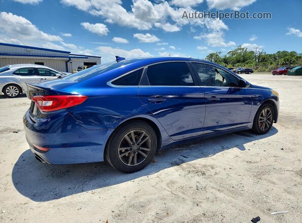 5NPE24AF0GH357931 2016 HYUNDAI SONATA Blue 