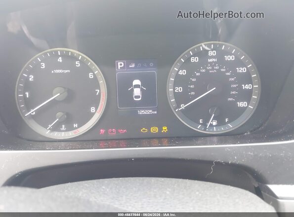 5NPE24AF0GH359601 2016 HYUNDAI SONATA Blue Widok tylnych siedzeń