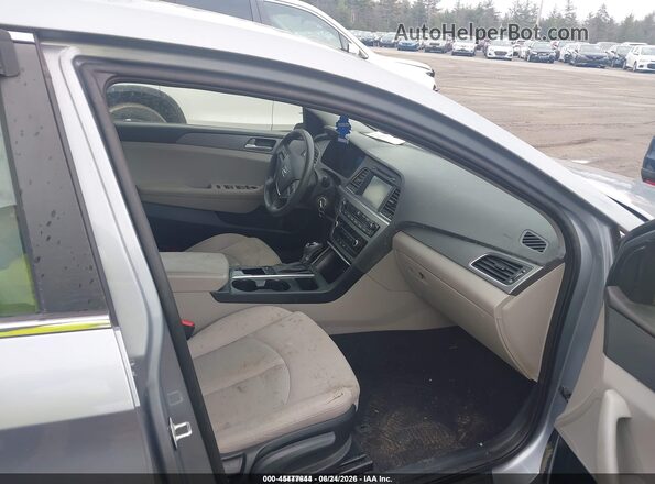 5NPE24AF0GH359601 2016 HYUNDAI SONATA Blue Widok wnętrza z przodu