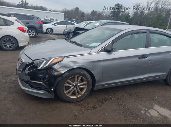 5NPE24AF0GH359601 2016 HYUNDAI SONATA Blue Widok wnętrza z tyłu