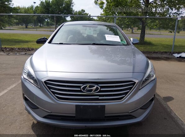 5NPE24AF0GH369870 2016 HYUNDAI SONATA Gray Vista del cuadro de instrumentos