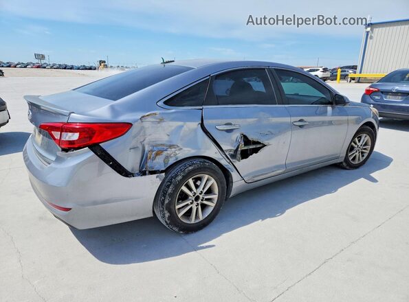 5NPE24AF0GH370775 2016 HYUNDAI SONATA Gray Tył prawy