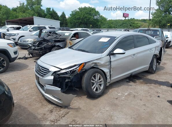 5NPE24AF0GH372221 2016 HYUNDAI SONATA Silver Przód lewy