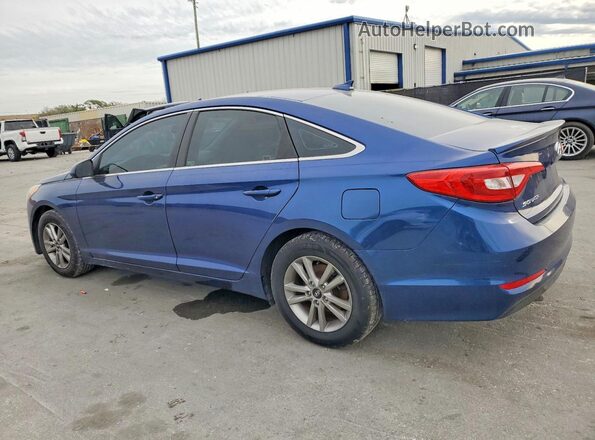 5NPE24AF0GH379718 2016 HYUNDAI SONATA Blue 