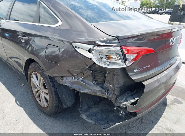 5NPE24AF0GH385003 2016 HYUNDAI SONATA Brown წინა ხედი