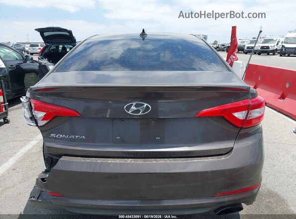 5NPE24AF0GH385003 2016 HYUNDAI SONATA Brown 