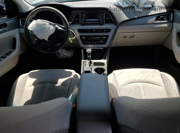 5NPE24AF0HH492313 2017 HYUNDAI SONATA Blue 