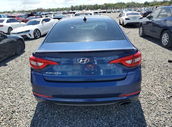 5NPE24AF0HH492313 2017 HYUNDAI SONATA Blue 