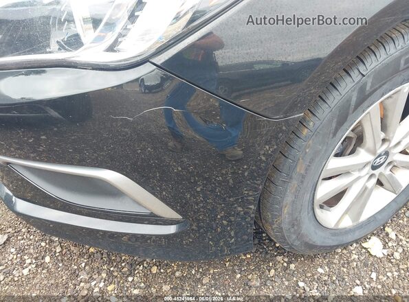 5NPE24AF0HH504315 2017 HYUNDAI SONATA Black Вид спереду
