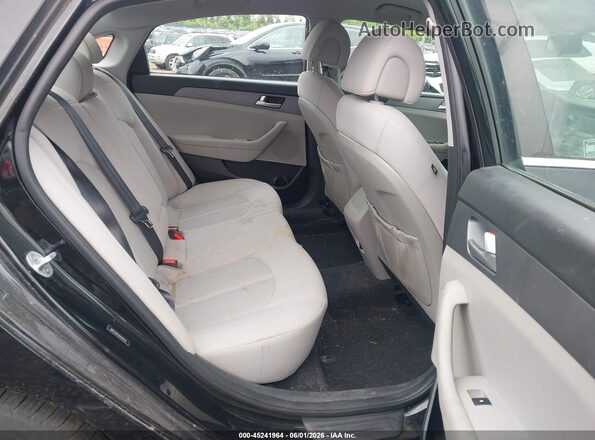 5NPE24AF0HH504315 2017 HYUNDAI SONATA Black Вид наклейки з VIN-кодом