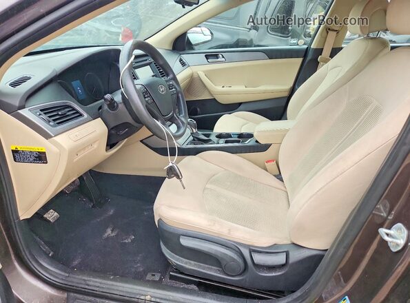 5NPE24AF0HH509837 2017 HYUNDAI SONATA Charcoal 
