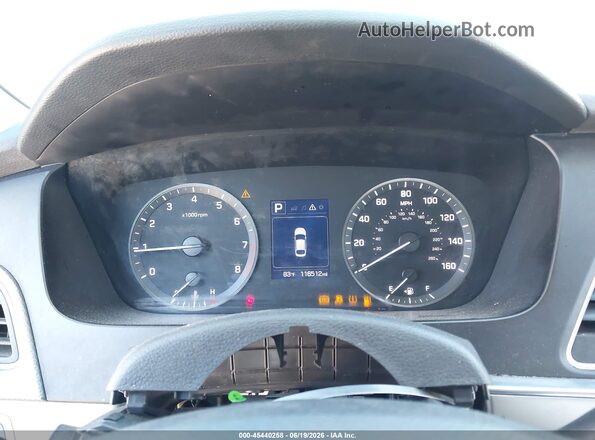 5NPE24AF0HH511345 2017 HYUNDAI SONATA Blue Vista de los asientos traseros
