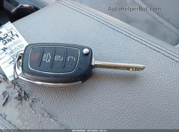 5NPE24AF0HH511345 2017 HYUNDAI SONATA Blue Vista del salpicadero
