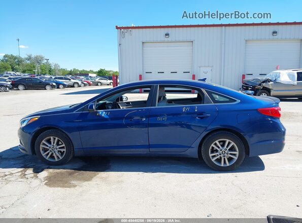 5NPE24AF0HH511345 2017 HYUNDAI SONATA Blue Vista interior de 360 grados