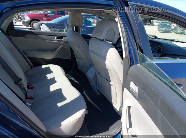 5NPE24AF0HH511345 2017 HYUNDAI SONATA Blue Vista de la etiqueta del VIN