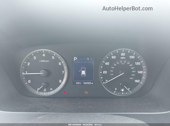 5NPE24AF0HH530428 2017 HYUNDAI SONATA Серебряный Вид задних сидений