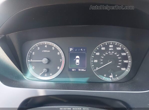 5NPE24AF0HH538481 2017 HYUNDAI SONATA White Вид задніх сидінь
