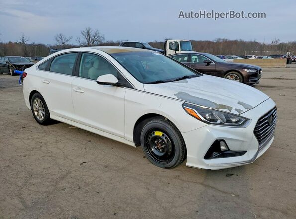 5NPE24AF0JH595964 2018 HYUNDAI SONATA White წინა მარჯვენა