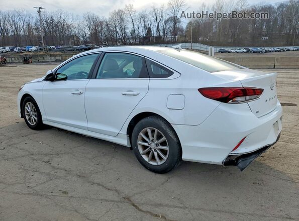 5NPE24AF0JH595964 2018 HYUNDAI SONATA White უკანა მარცხენა