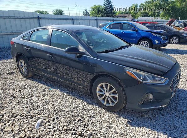 5NPE24AF0JH601200 2018 HYUNDAI SONATA Black 