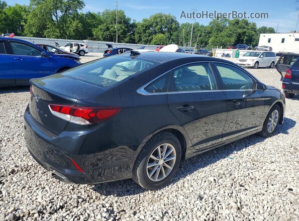 5NPE24AF0JH601200 2018 HYUNDAI SONATA Black 