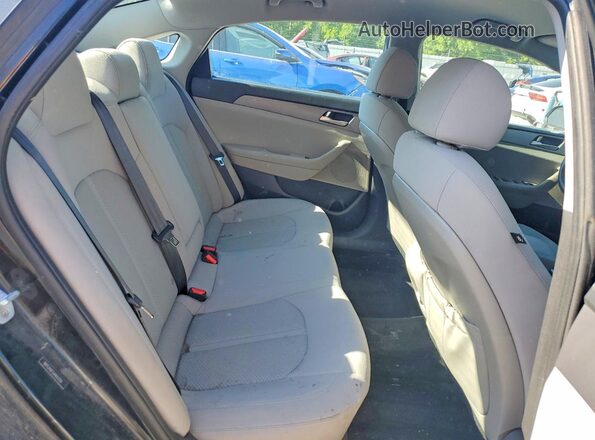 5NPE24AF0JH601200 2018 HYUNDAI SONATA Black 