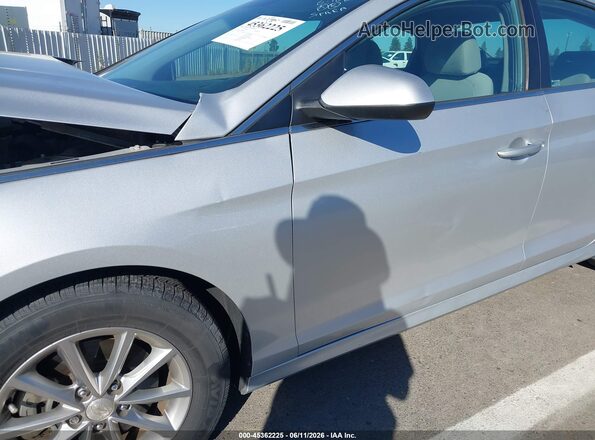 5NPE24AF0JH656598 2018 HYUNDAI SONATA Silver Панорамний вид салону 360°