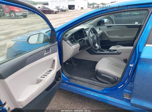 5NPE24AF0JH721658 2018 HYUNDAI SONATA Blue 360 interior view